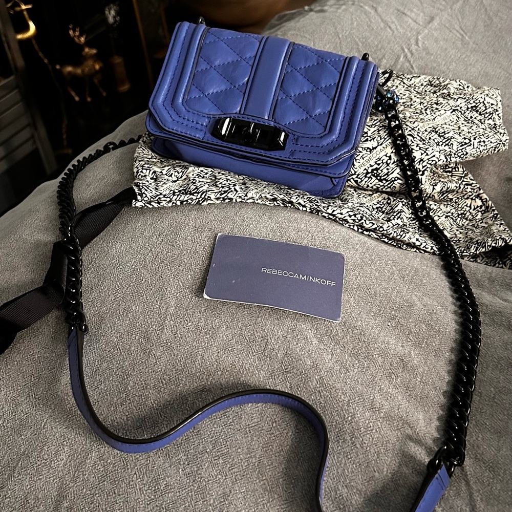 Rebecca Minkoff  Quilted mini chevron bag